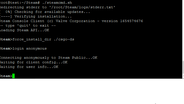 如何在Ubuntu vps服務器上安裝csgo服務器？...png
